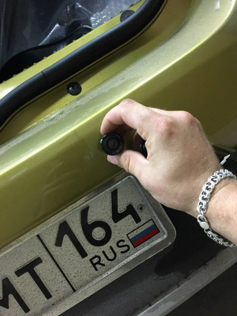 Установка парктроников - фото 5